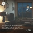 thumbnail image 6 of GE LED+ Timer LED Light Bulb, 60 Watt, Soft White, A19 Bulb, Medium Base, 6 of 10