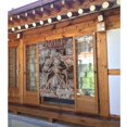 thumbnail image 3 of Cortina para puerta de Natsu Dragneel, cortina opaca con estampado de patrón, cortina divisoria para habitación, tapiz para decoración del hogar, 34" de ancho x 56" de largo, 3 of 7