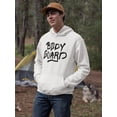 thumbnail image 2 of Bodyguard Hoodie Men - Men Hoodie, White, 3XL, 2 of 4