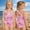 Pink-1, variant on Kids Girls Bathing Suits sleeveless Bathing Suit 1 Piece Cozy Bathing Suit Size 7-8 Years Girls Clothes