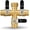 NA, variant on Garden Hose Splitter, 3 Way Heavy Duty Brass hose splitter, Water Hose Bib Spigot Splitter with 0.59" Full Flow Ball Valve Outlet & Shut-Off Valve 3/4'' Connector Outdoor Water Faucet Adapter