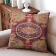 thumbnail image 3 of Exquisite Modern Paisley Floral 16x16 Inch Pillowcase Set - Boho Flower Design for Outdoor Patio and Indoor Décor, 3 of 7