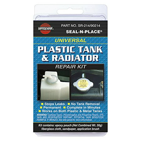 Versachem 90214 Plastic Tank and Radiator Repair Kit - 30 GramsRepairs leaks in less than 20 minutes; no draining or welding required By A P