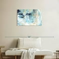 thumbnail image 2 of Elephant Stock Dynamic Abstract Texture Wall Art - Horizontal Canvas Wall Art - Living Room Wall Decor - Abstract Canvas - Blue And Orange Decor - 30" x 20", 2 of 8