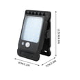 thumbnail image 3 of Lámpara solar con clip y sensor inteligente | Lámpara de exterior para valla con 3 modos | Iluminación de pared con sensor de movimiento para jardín, puerta, garaje, patio y terraza., 3 of 6