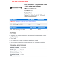 thumbnail image 2 of Front Driveshaft - Compatible with 1994 - 2002 Dodge Ram 3500 4WD 1995 1996 1997 1998 1999 2000 2001, 2 of 2