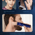 thumbnail image 6 of Men Pro Electric Hair Clippers Beard Trimmer Cutting Barber Shaving Machine, Blue, 6 of 9