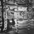 thumbnail image 2 of Wijers Smeets, Wilma 20x20 Black Ornate Wood Framed with Double Matting Museum Art Print Titled - Piano Player, 2 of 4