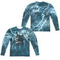thumbnail image 1 of Batman - Stormy Knight (Front/Back Print) - Regular Fit Long Sleeve Shirt - Medium, 1 of 2