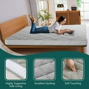 Japanese Floor Mattress, Futon Mattress, Foldable & Portable, Roll Up Mattress Tatami Mat Sleeping Pad with Storage Bag