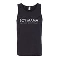thumbnail image 2 of Boy Mama All Day Everyday Mom Son Gift | Mens Mother's Day Graphic Tank Top, Black, 2XL, 2 of 4