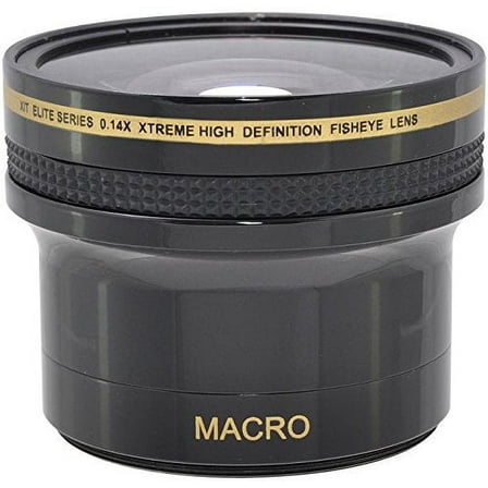 0.14x Xtreme Super HD Fisheye Lens for Panasonic Lumix DMC-FZ18 DMC-FZ28