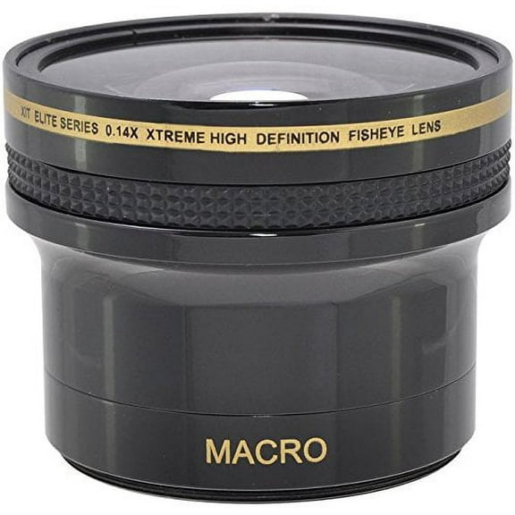 0.14x Xtreme Super HD Fisheye Lens for Panasonic Lumix DMC-FZ18 DMC-FZ28