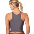 thumbnail image 3 of Kadi Women's Contrast Zigzag Bra, Shadow, Small, 3 of 5