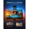 thumbnail image 2 of TV Backlight 3 Lite with Fish-Eye Correction Function Sync to 55-65 Inch TVs, 11.8ft RGBICW Wi-Fi LED Strip Lights with Camera, 4 Colors in 1 Lamp Bead, Voice and APP Control, Adapter, 2 of 8