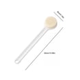 thumbnail image 4 of Cateissary Cepillo de esponja de un solo lado para ducha trasera con mango largo, cepillos exfoliantes, eliminación de polvo, depurador corporal, Juegos de accesorios de baño Blanco, 4 of 6