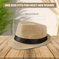 thumbnail image 2 of BlinkLLX 10 Pcs Fedora Hats for Men Women with Brim Unisex Newsies Hat Gangster Cap 1920s Party Accessories, 2 of 6