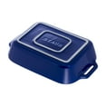 thumbnail image 3 of STAUB Ceramique 4.4 L Ceramic Rectangular Oven Dish, Dark-Blue, 3 of 9