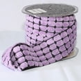 thumbnail image 2 of The Ribbon People Purple Blocks Woven Edge Craft Ribbon 1.5" x 20 Yards, 2 of 2