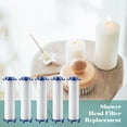 thumbnail image 5 of Amdohai 5PCS Shower Head Water Filter Showerhead Replacement Filter Remove Heavy Metal Sediment, 5 of 5