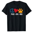 thumbnail image 1 of AALJY Peace Love Symbol Dog Paw Print for Canine Whisper, 1 of 5
