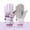 Kuromi, variant on Sanrio Melody Kuromi Winter Fleece Gloves Waterproof Outdoor Ski Warm Cycling Gloves Windproof Cold Resistant