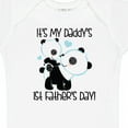 thumbnail image 4 of Inktastic My Daddy's 1st Fathers Day Boys Baby Bodysuit, 4 of 5