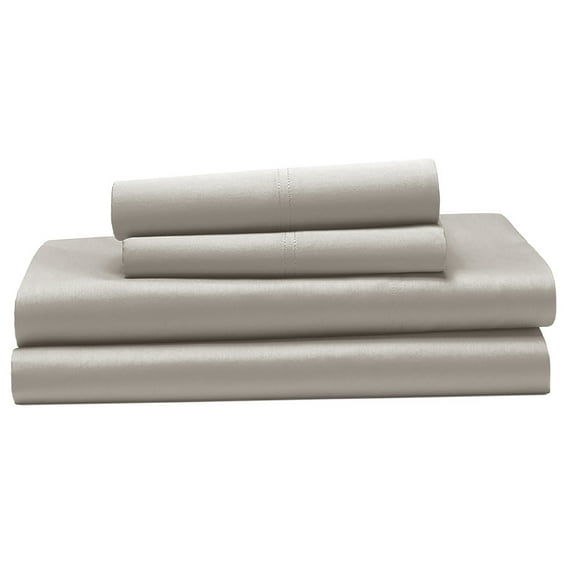 Hometrends 300 TC Brushed Percale Flat Sheet