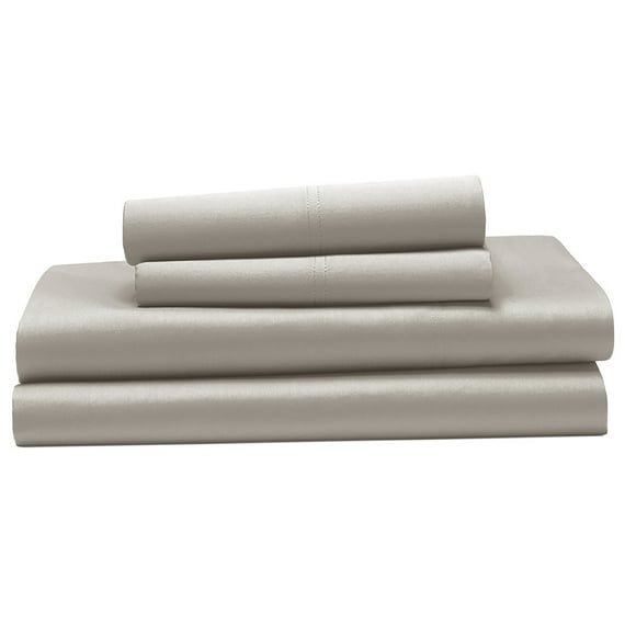 Hometrends 300 TC Brushed Percale Flat Sheet