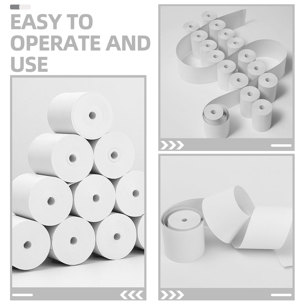 40 Rolls Thermal Receipt Paper for POS Printers, Compatible Printing Paper for Retail, Restaurant, and Business Use