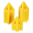 thumbnail image 1 of Unique Bargains Painting Stands, 24 Pack ABS Plastic Mini Cone Paint Stands Risers Support, Yellow, 1 of 5