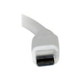 thumbnail image 2 of C2G Câble DisplayPort Mini 10 Pieds 4K 30Hz - Blanc - Câble Thunderbolt 2 6 Pieds - Câble DisplayPort - Mini DisplayPort (m) à Mini DisplayPort (m) - 10 Pieds - Blanc, 2 of 2