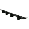 thumbnail image 2 of Ikon Motorsports Compatible with 06-10 Dodge Charger Ikon Aero 4 Fin Rear Lip Bumper Valance Diffuser, 2 of 4
