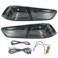 thumbnail image 4 of ANGGREK Running Light,LED Tail Lights,VLAND Full LED Dynamic Tail Lights Smoke Lens Fit For Lancer/Evo X 2008-2017, 4 of 8