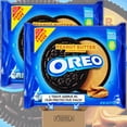 thumbnail image 4 of Family Size Peanut Butter Oreo Bundle - 2 Individually Sealed 17 Ounce Trays - 100% Sustainably Sourced Cocoa - On The Go Snacks, Lunches, Movies in Cornershop Confections Pack, 4 of 5