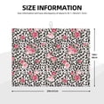 thumbnail image 2 of Sikiie Rose Mix Leopard 3 Dish Drying Mat, Kitchen Counter Mat, Self Drying Mat for Kitchen Counter Dish Drying Pad ,for Dishes, Utensils, Pots and Pans（24" x 18"）, 2 of 7
