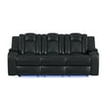 thumbnail image 2 of Picket House Furnishings Amias Power Motion Sofa - Pebble Black, 2 of 5