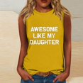 thumbnail image 1 of ZZwxWA College Essentials Women's Sleeveless Round Neck Top, 1 of 4