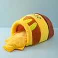 thumbnail image 6 of Cat Bed House Pet Supplies Seasons Universalize Plush Mat Cats Cushion Basket Honey Jar Shape Pets Product for Small Cat, 6 of 7
