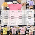 thumbnail image 3 of Toddler Boy Summer Outfits Baby Boys Cloting Set Outfit Hearts Floral Cartoon Animals Print Sleeveless Tank Top Printed Shorts 2 Piece Casual Summer Wear 3 9 18 Months 2T 3T 4T, 3 of 4