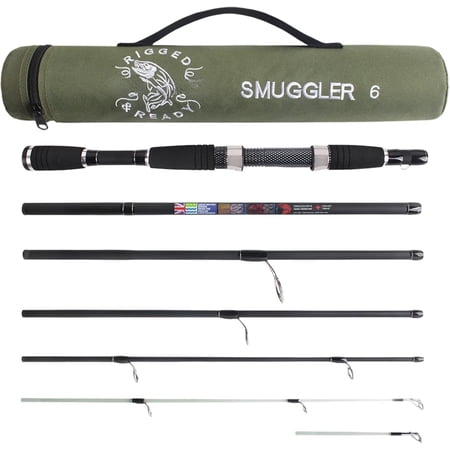 and Smuggler Series(TM) Rods. Super Compact 1 Spinning Rod and Reel Combo 4 Spin 1 Casting Rod + Cases. 2 3 or 4 Tips. Spin and General Freshwater – Saltwater