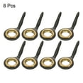 thumbnail image 3 of 3.7mm Iron Fishing Rod Guide Repair Kit Eyelet Replacement, Black 8 Pack, 3 of 6