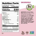 thumbnail image 5 of Lenny & Larry's The Complete Cookie, Snickerdoodle, 8g Plant Protein, Certified Vegan, Non-GMO, 2 Ounce Cookie, 12 Count, 5 of 6