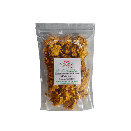 Gluten-Free Coconut Granola Snack Bites
