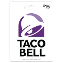Taco Bell $15 Gift Card