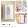 thumbnail image 2 of WASHWEPE Wall-Mounted Bathroom Tissue Holder Practical Design 1Set 8.4X4.7X4 In, 2 of 8