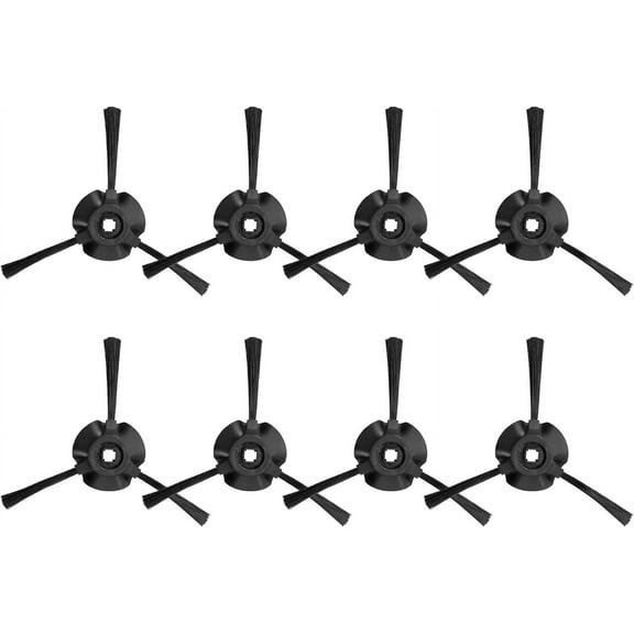 8 Pack Side Brushes Replacement for Shark Matrix Robot Vacuum RV2310, RV2310AE, AV2310, AV2310AE, RV2300, RV2300S, RV2320S, UR2350AE Vacuum Cleaner
