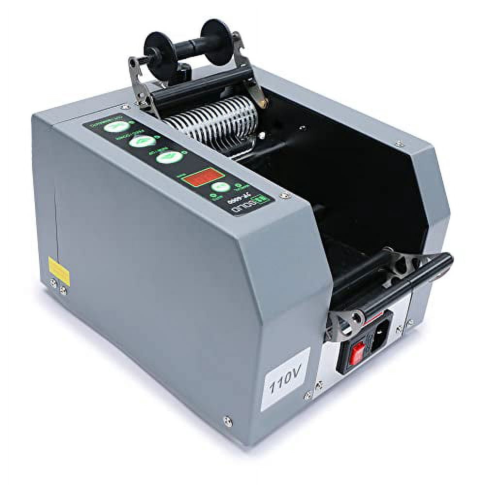U.S. Solid Automatic Tape Dispenser Dispensing Cutting Machine JF-6000 For Adhesive And Non-adhesive Tapes, 0.32"-3.15" Tape Width, 0.79"-39.33" Tape Length