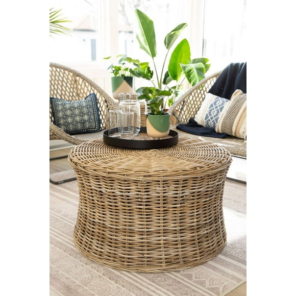 ROUND KUBU COFFEE TABLE