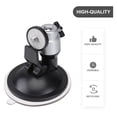 thumbnail image 3 of SEWCHICS Compact Durable Hard Plastic Mini Camera Camcorder Quick Release Dashcam Mount 1Set for Car Mount Holder, 3 of 6